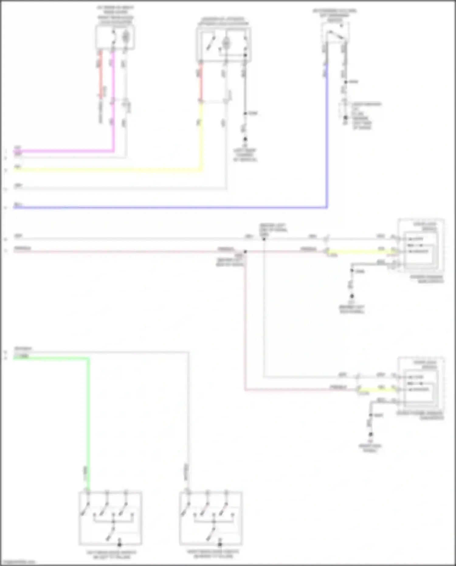 Wiring diagram d-111 for Mitsubishi Outlander III facelift 2 (2015-2018) (3 of 17)