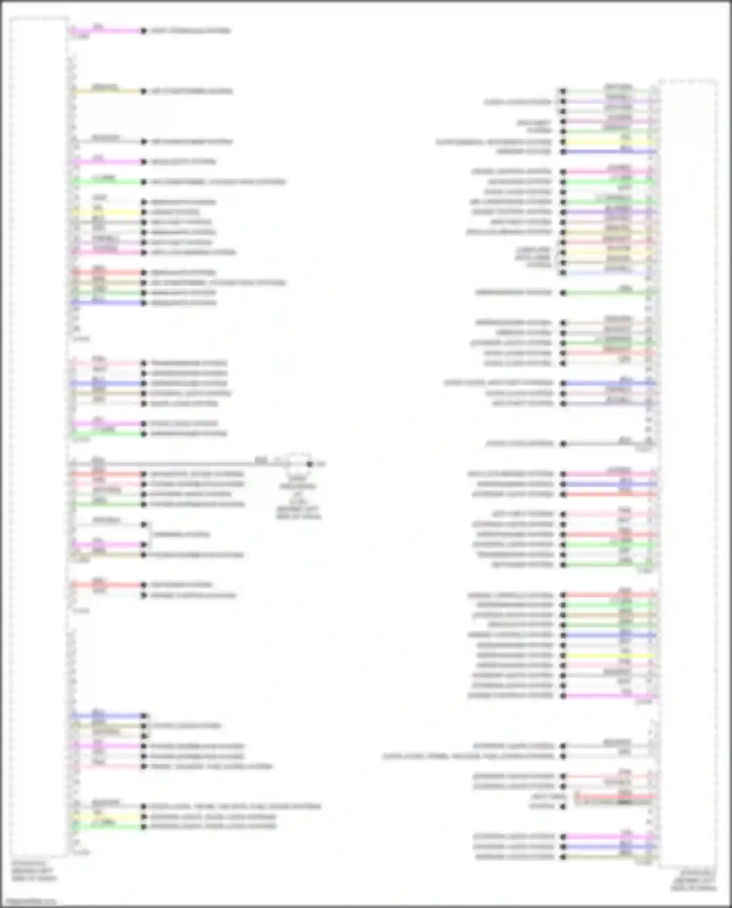 Wiring diagram defogger system for Mitsubishi Outlander III facelift 2 (2015-2018) (2 of 4)