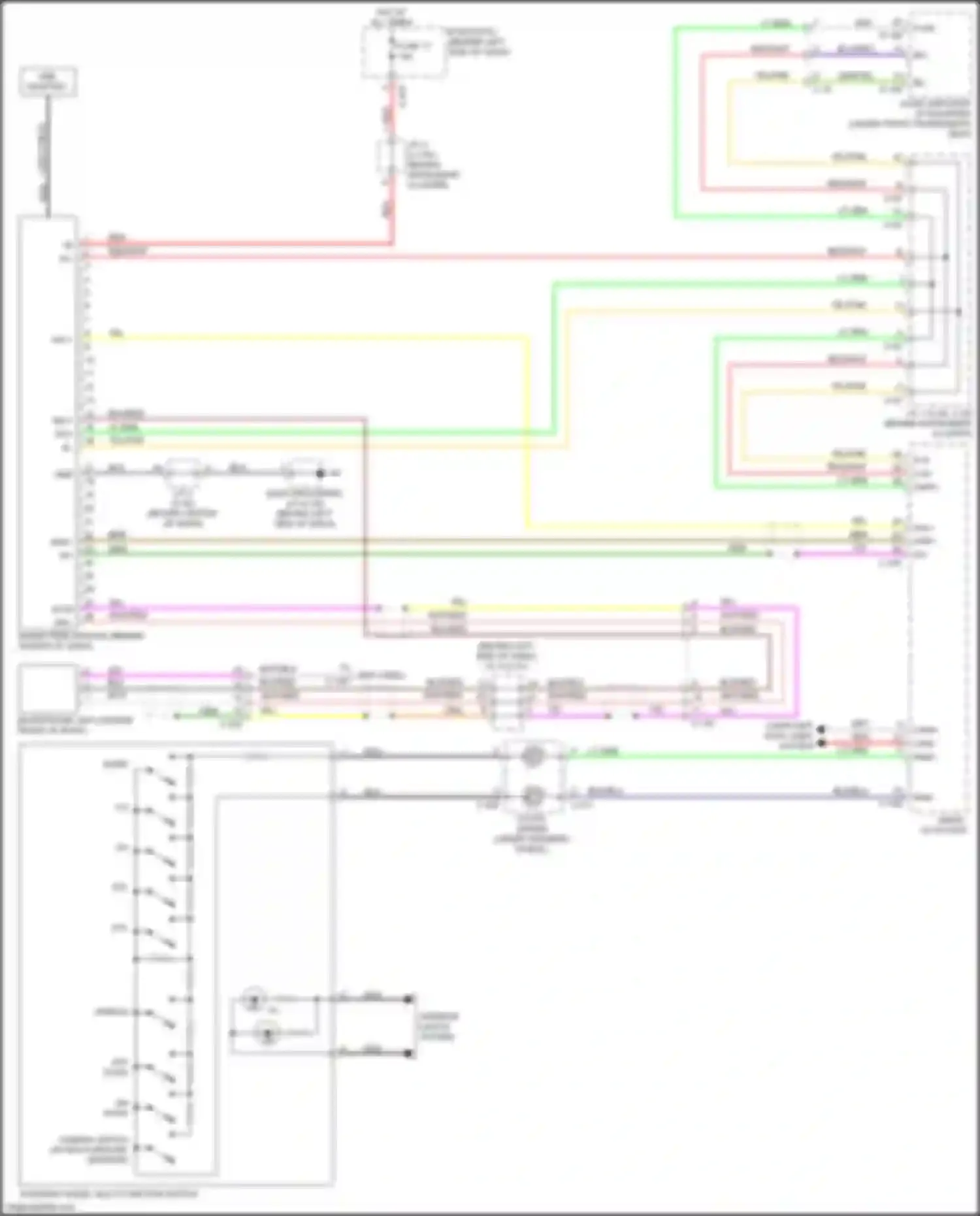 Wiring diagram grn for Mitsubishi Outlander III facelift 2 (2015-2018) (42 of 88)