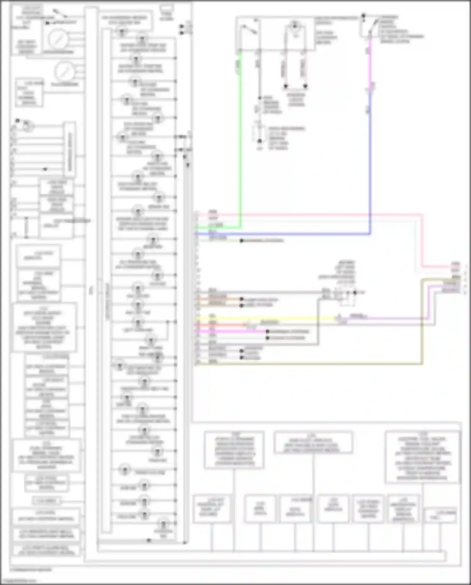 Wiring diagram position ind for Mitsubishi Outlander III facelift 2 (2015-2018) (2 of 2)