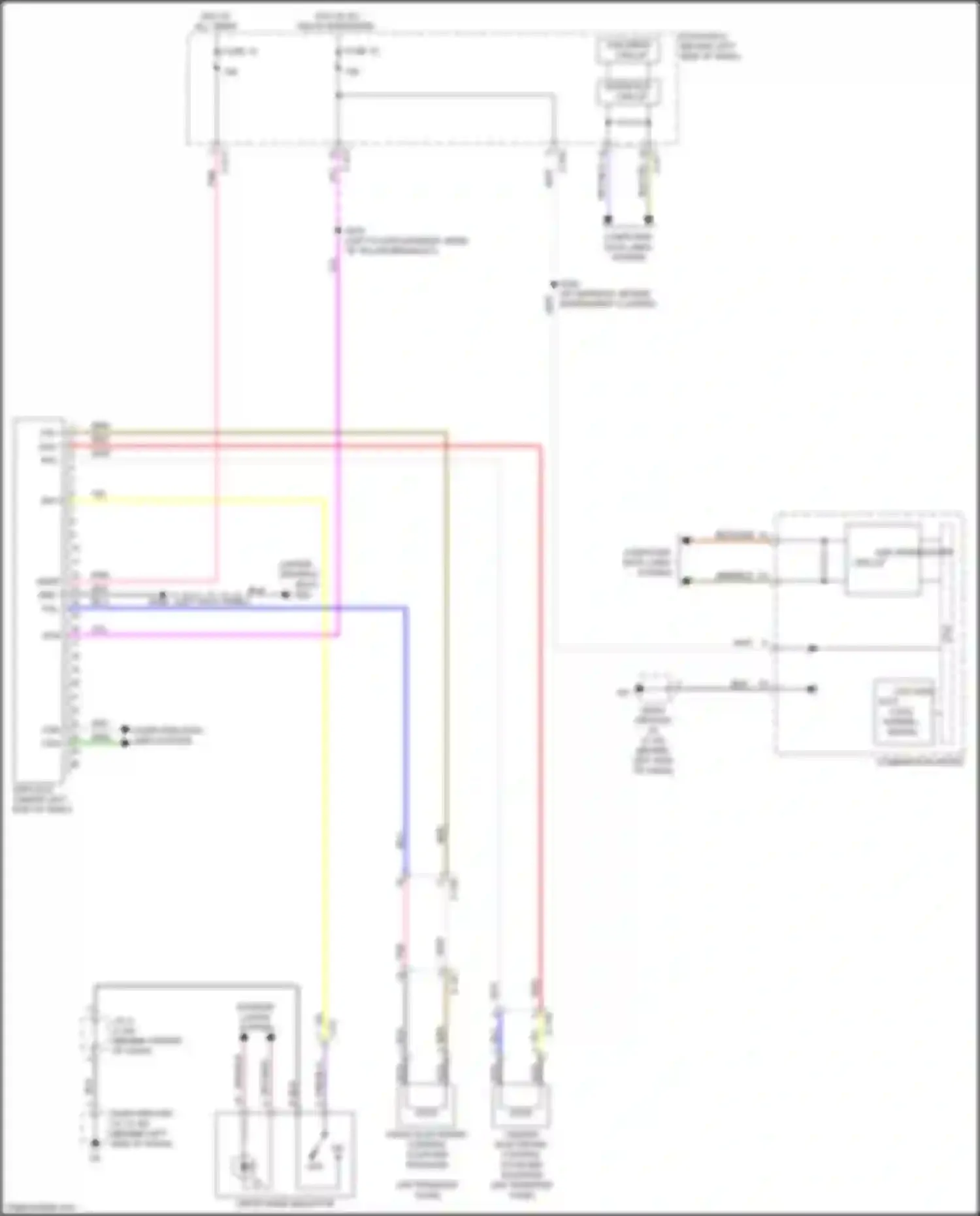 Wiring diagram red for Mitsubishi Outlander III facelift 2 (2015-2018) (32 of 98)