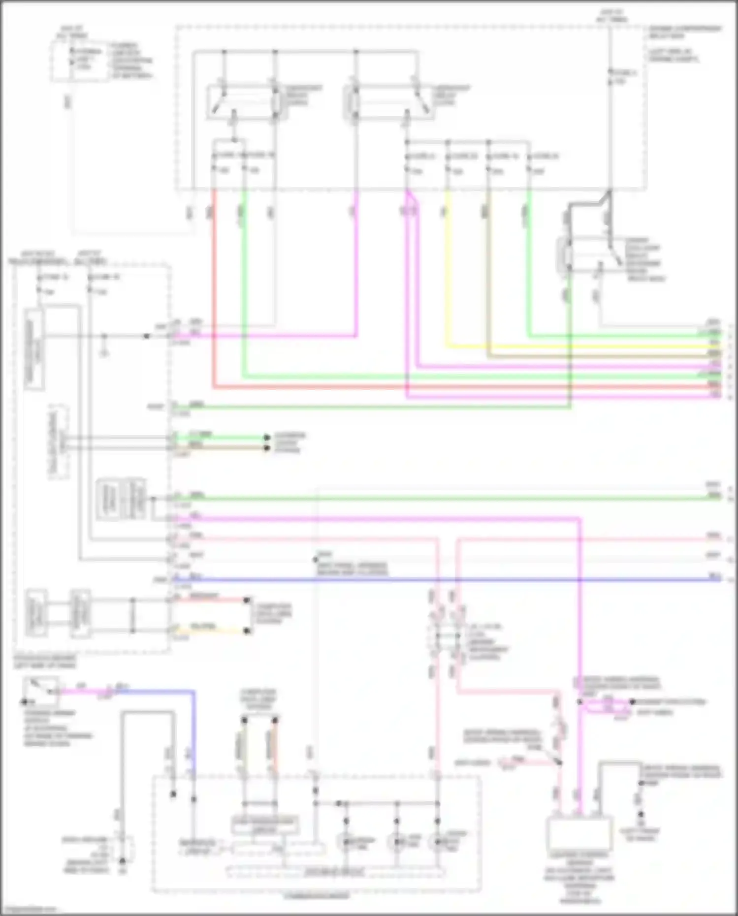 Wiring diagram red for Mitsubishi Outlander III facelift 2 (2015-2018) (40 of 98)