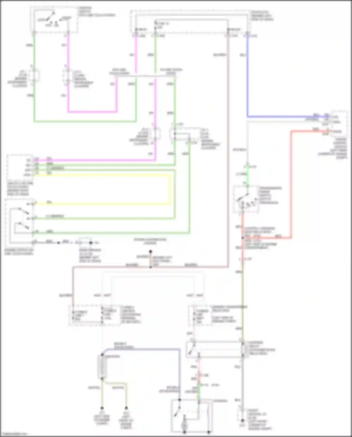 Wiring diagram vio for Mitsubishi Outlander III facelift 2 (2015-2018) (60 of 89)