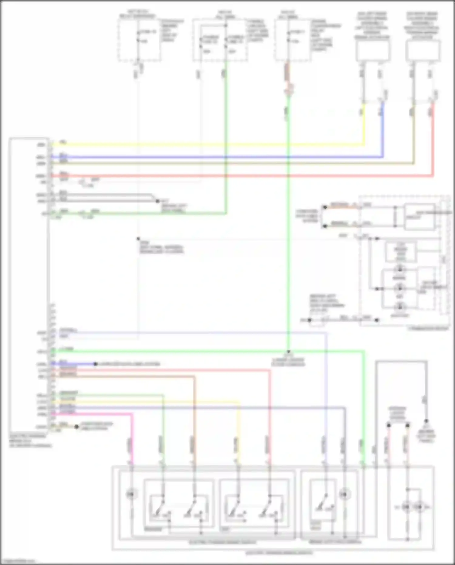 Wiring diagram vio/red for Mitsubishi Outlander III facelift 2 (2015-2018) (16 of 20)