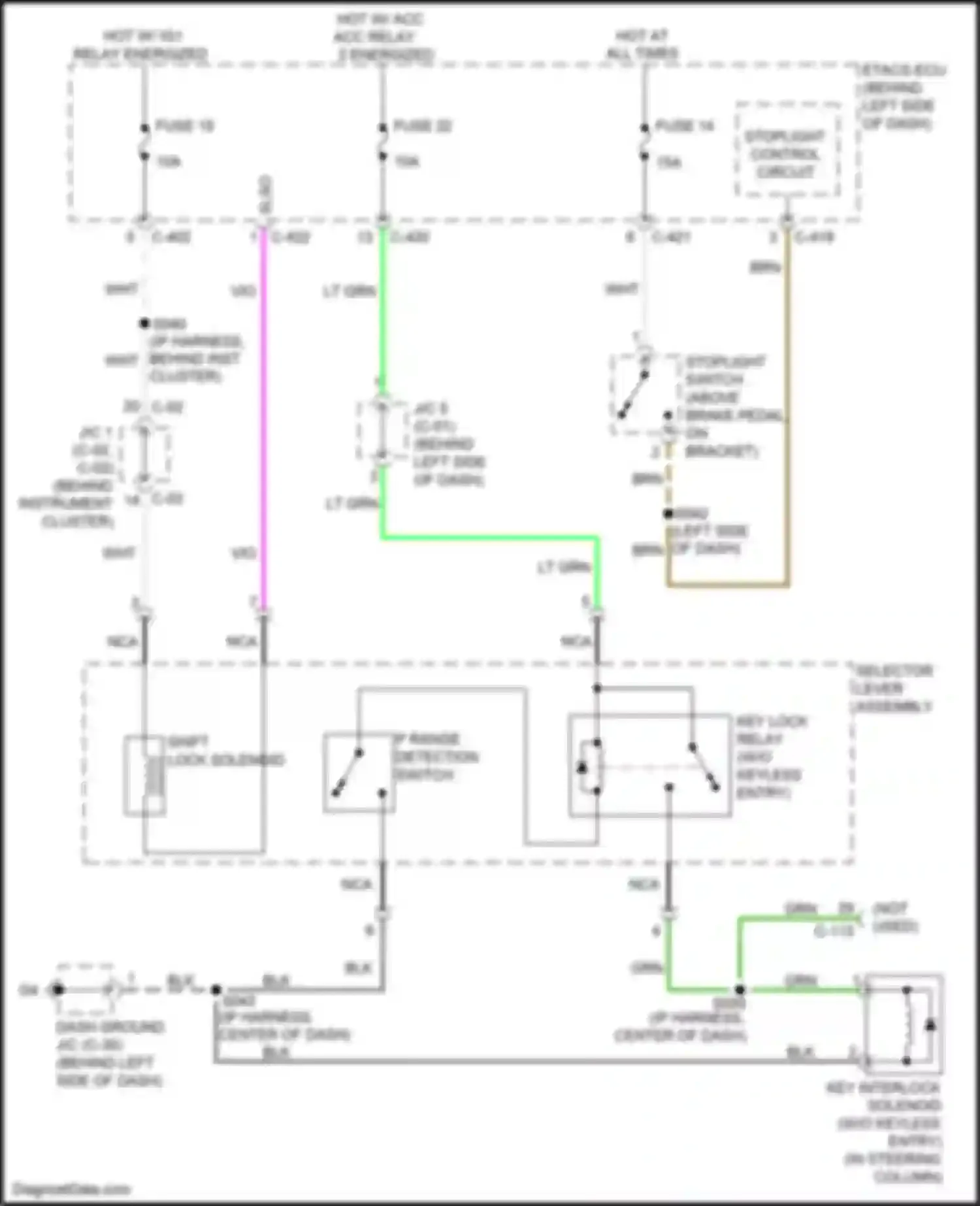 Wiring diagram wht for Mitsubishi Outlander III facelift 2 (2015-2018) (70 of 106)
