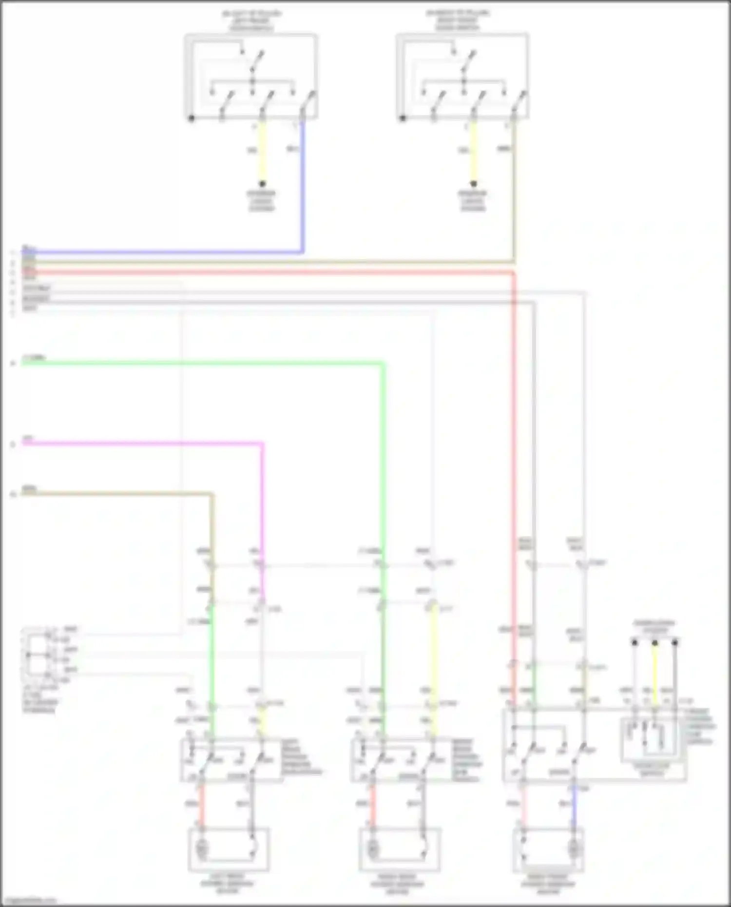 Wiring diagram wht for Mitsubishi Outlander III facelift 2 (2015-2018) (50 of 106)