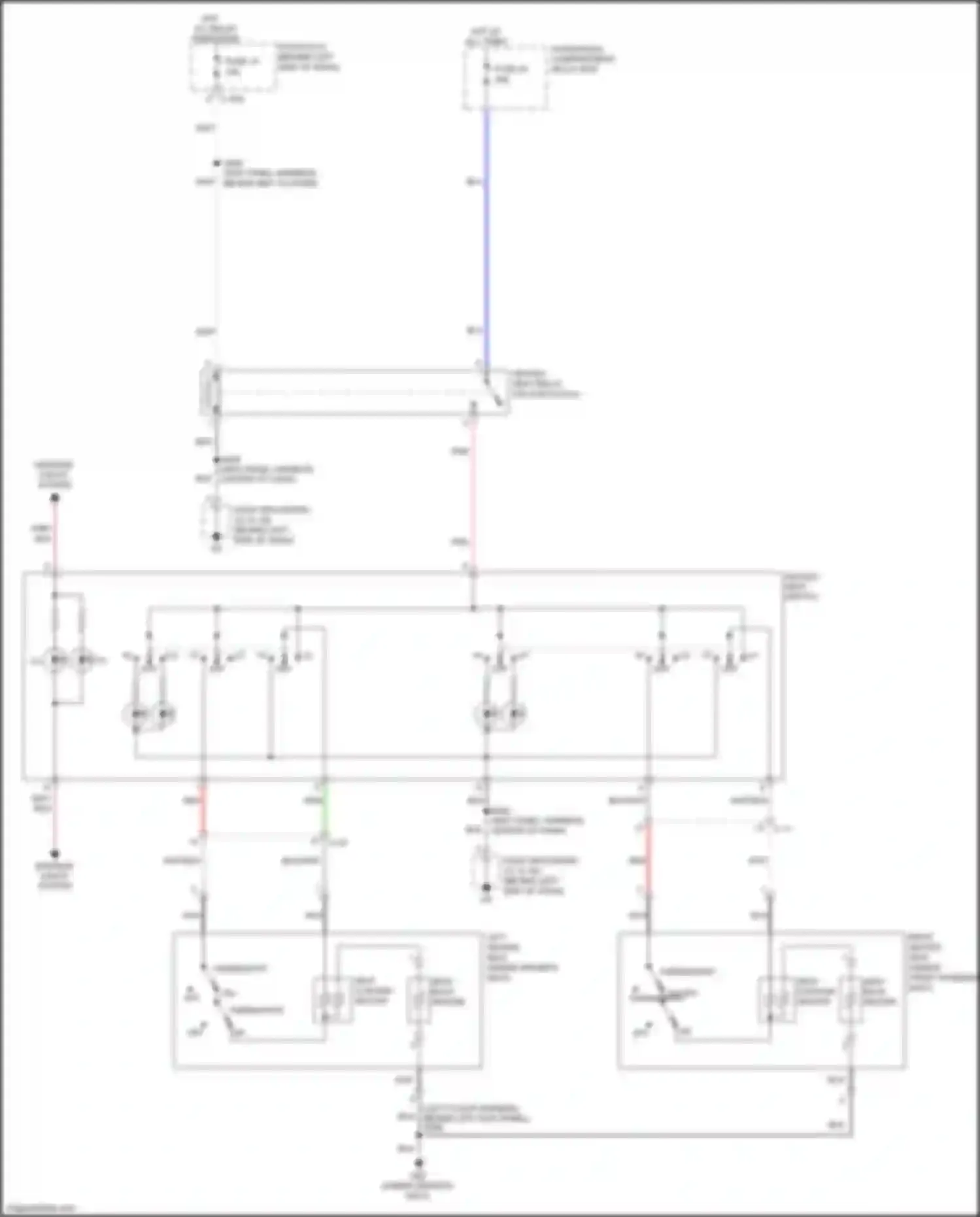 Wiring diagram wht for Mitsubishi Outlander III facelift 2 (2015-2018) (64 of 106)