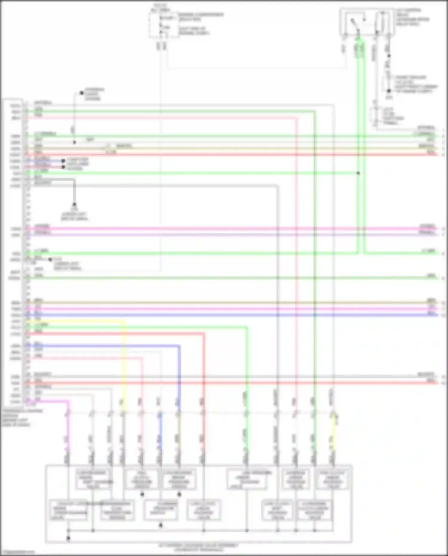 Wiring diagram wht/blk for Mitsubishi Outlander III facelift 2 (2015-2018) (21 of 74)