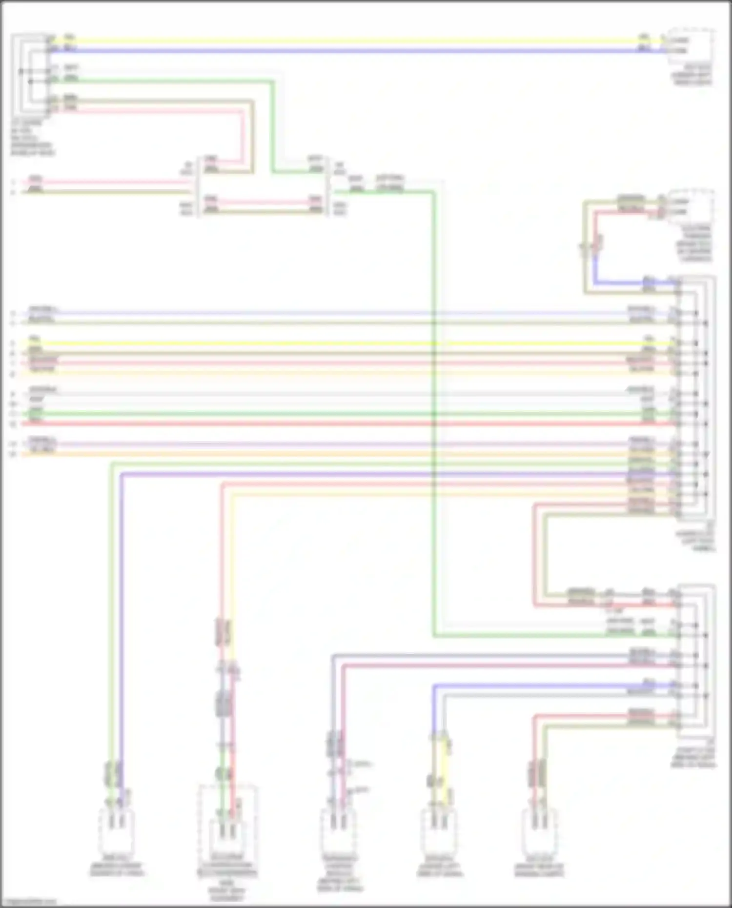 Outlander Mitsubishi III facelift 3 (2018-2024): Computer data lines circuit (3 of 3)