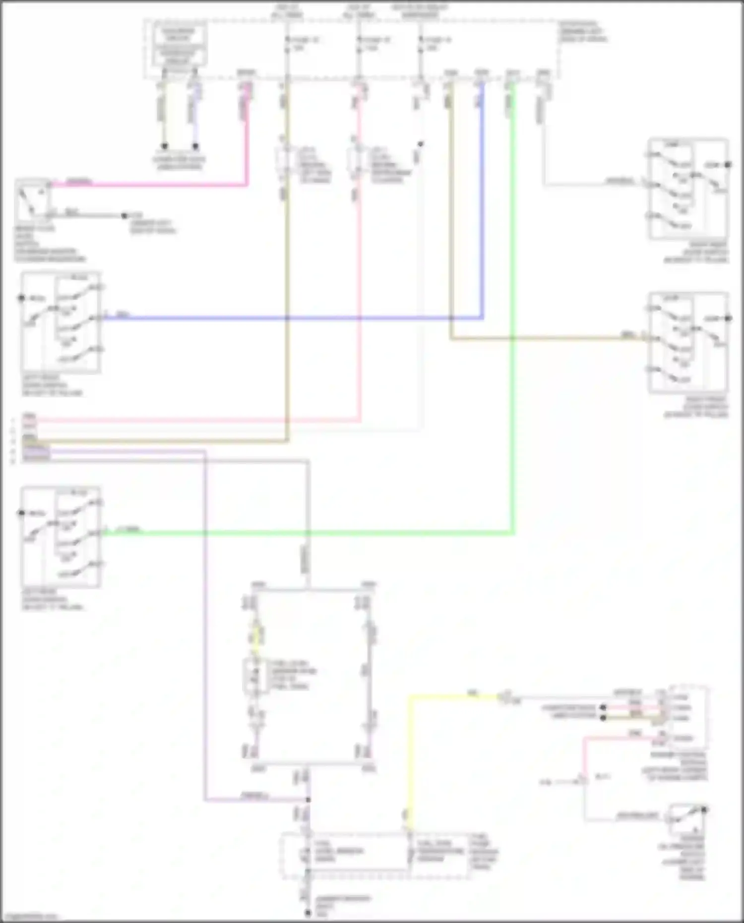Wiring diagram brn for Mitsubishi Outlander III facelift 3 (2018-2024) (77 of 86)