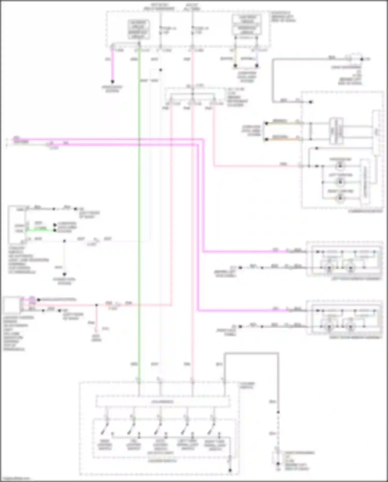 Wiring diagram c-403 for Mitsubishi Outlander III facelift 3 (2018-2024) (23 of 27)