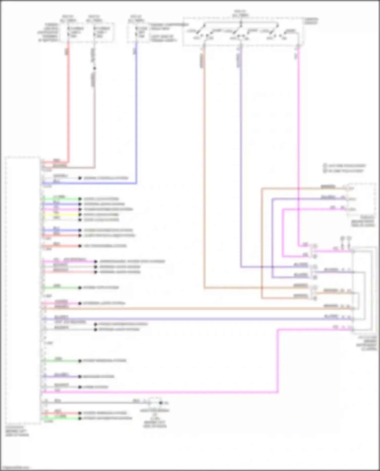 Wiring diagram c-404 for Mitsubishi Outlander III facelift 3 (2018-2024) (2 of 2)
