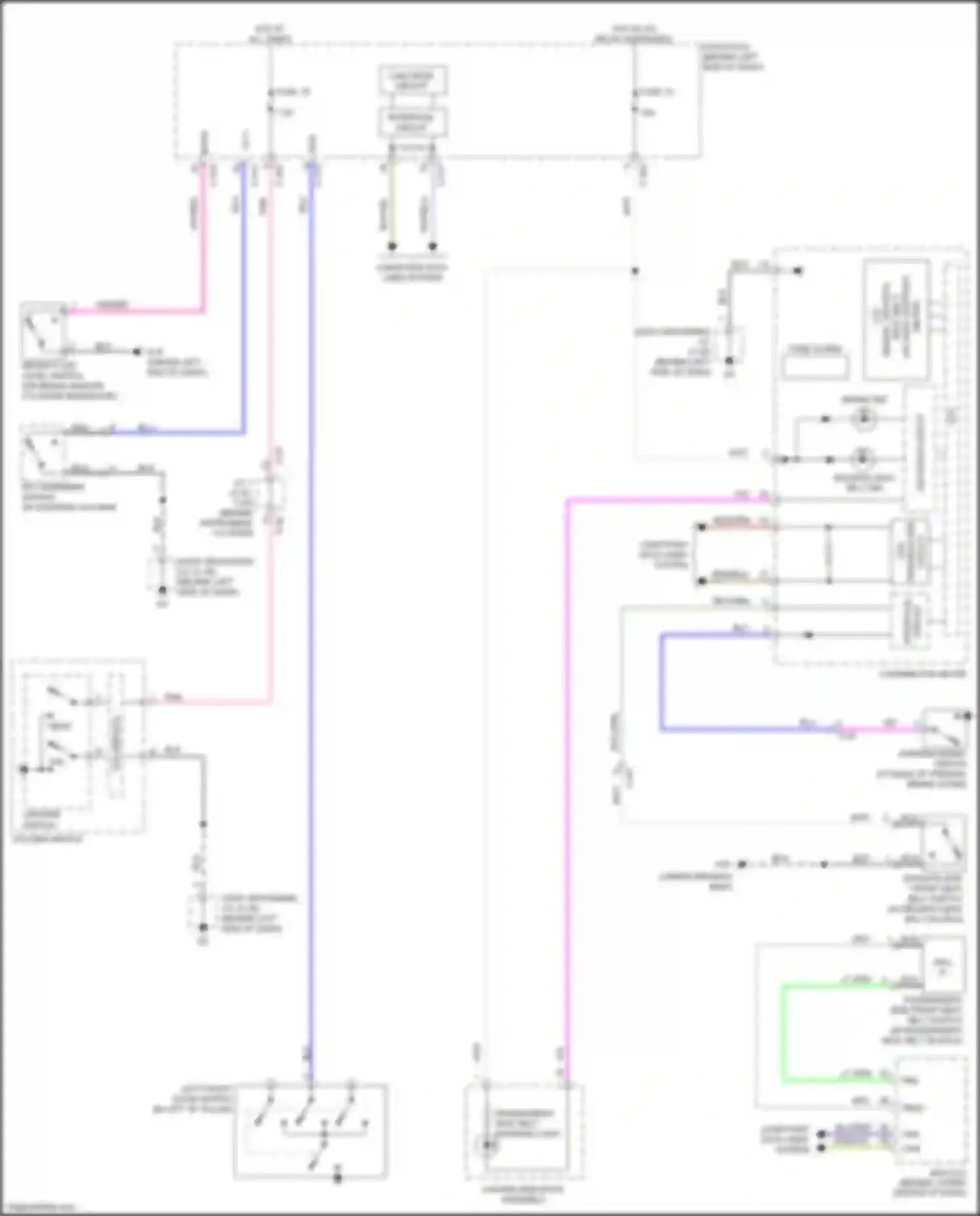 Wiring diagram c-415 for Mitsubishi Outlander III facelift 3 (2018-2024) (16 of 22)