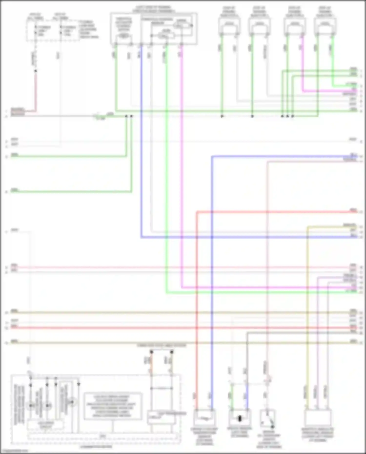 Wiring diagram eco mode ind for Mitsubishi Outlander III facelift 3 (2018-2024) (2 of 3)