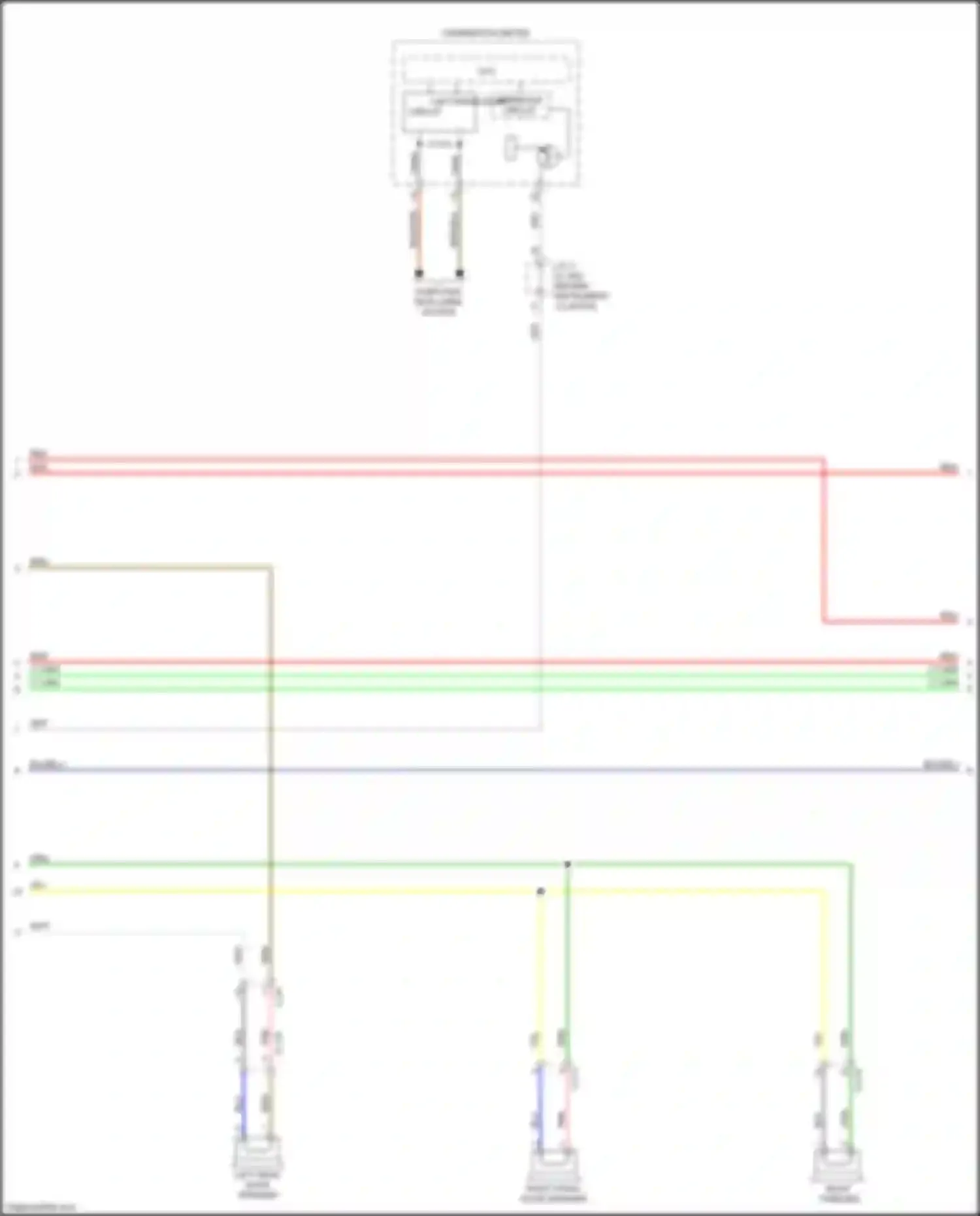 Wiring diagram interface circuit for Mitsubishi Outlander III facelift 3 (2018-2024) (27 of 36)