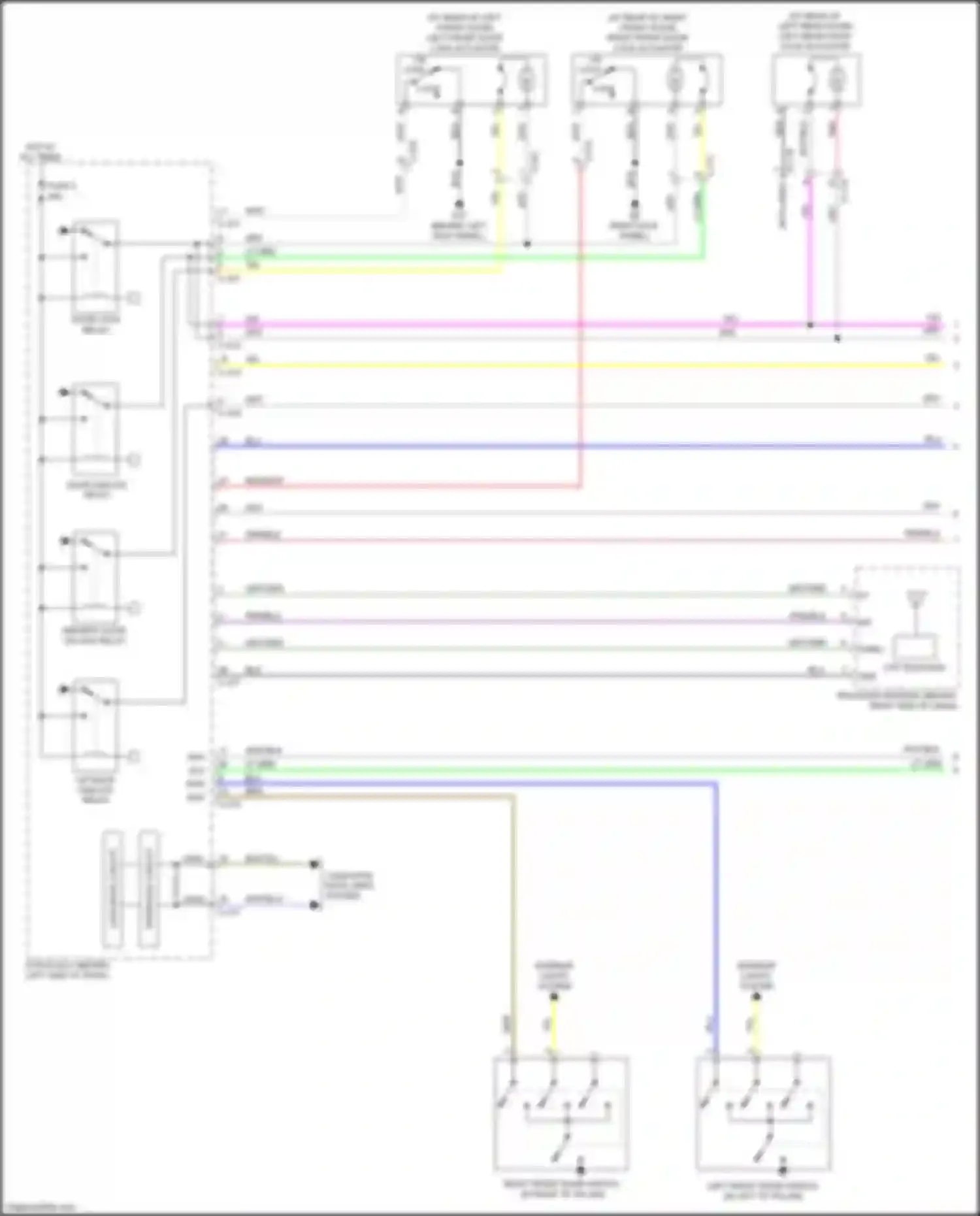 Wiring diagram lt grn for Mitsubishi Outlander III facelift 3 (2018-2024) (27 of 84)