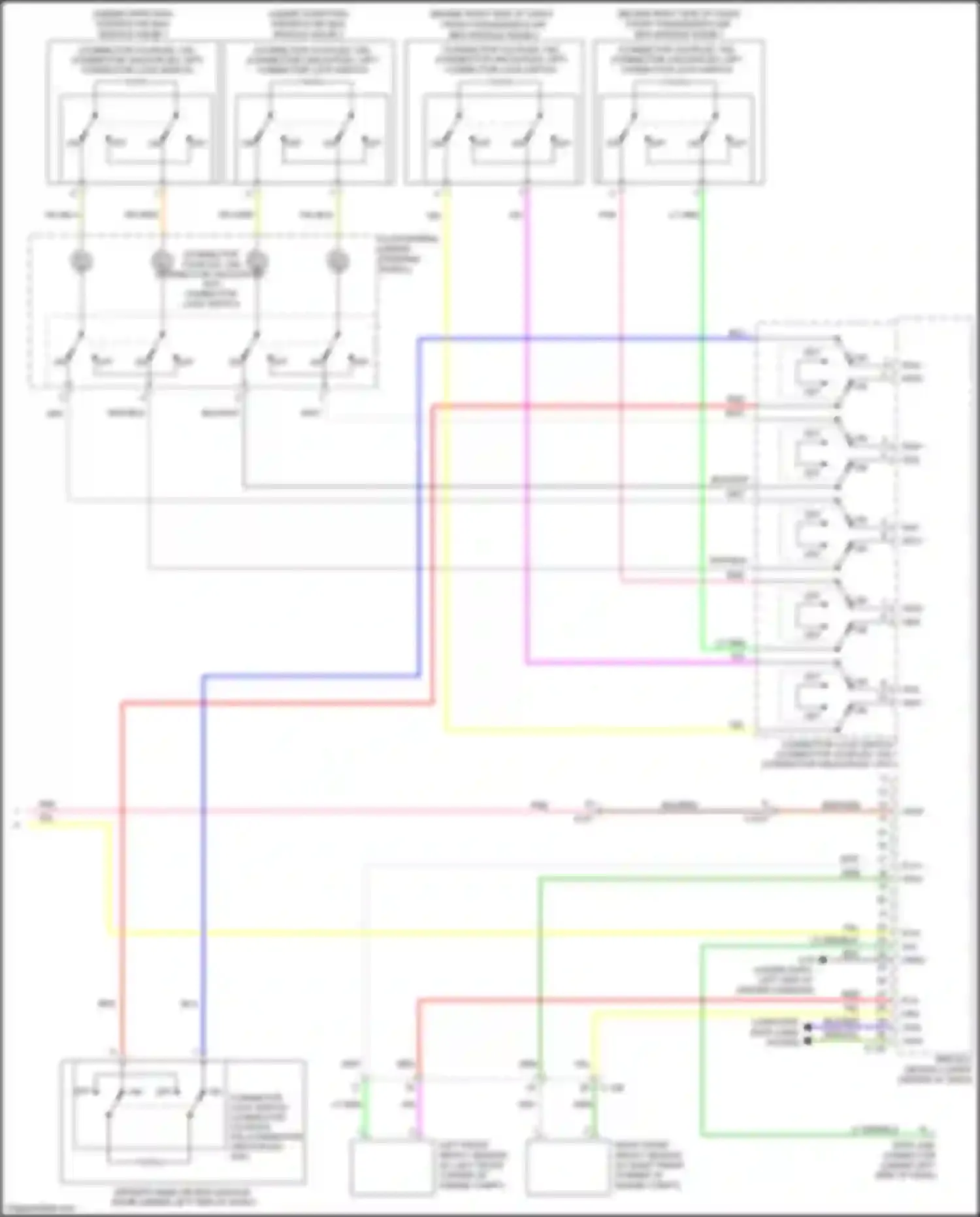 Wiring diagram off on for Mitsubishi Outlander III facelift 3 (2018-2024) (6 of 6)