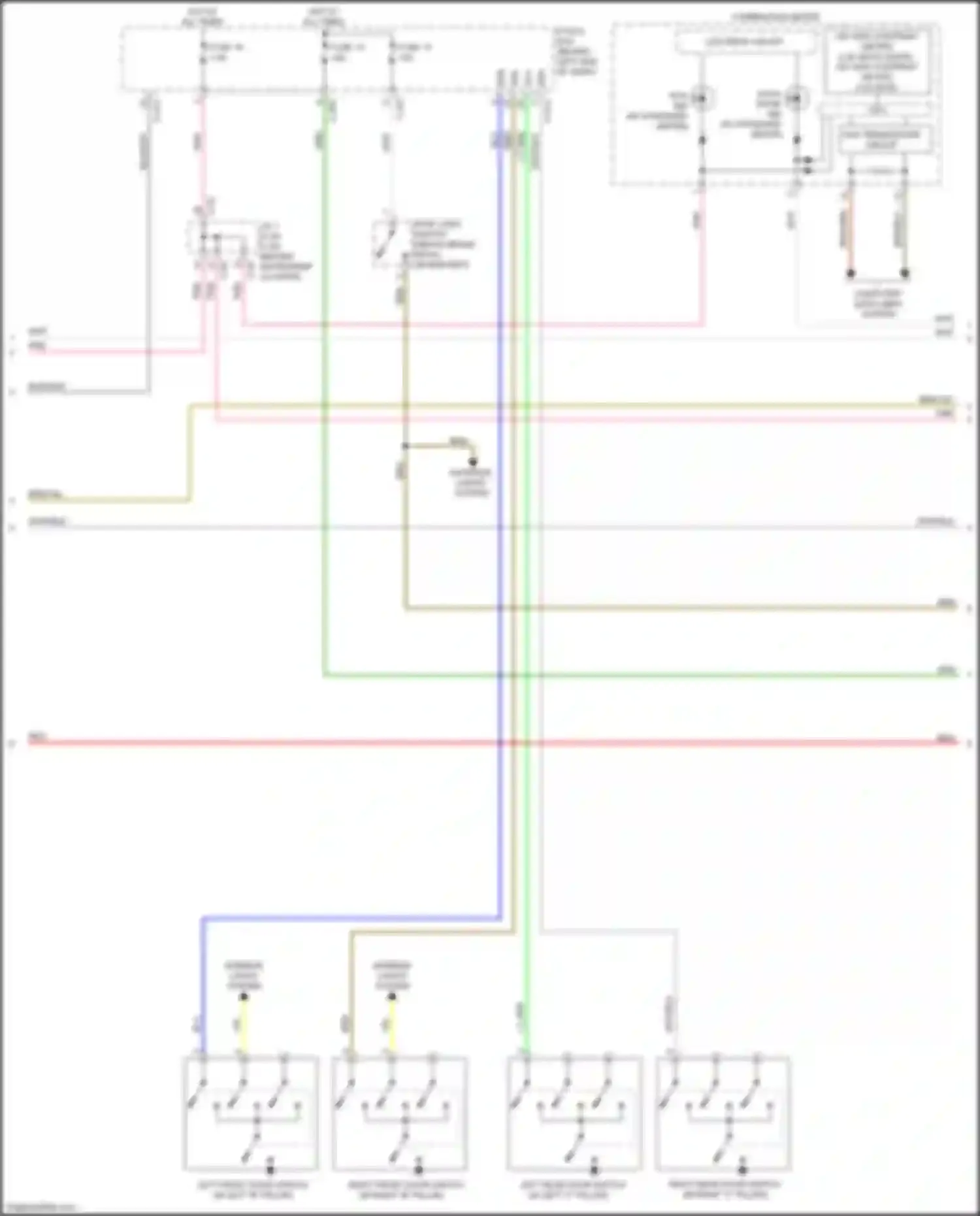 Wiring diagram pnk for Mitsubishi Outlander III facelift 3 (2018-2024) (12 of 81)