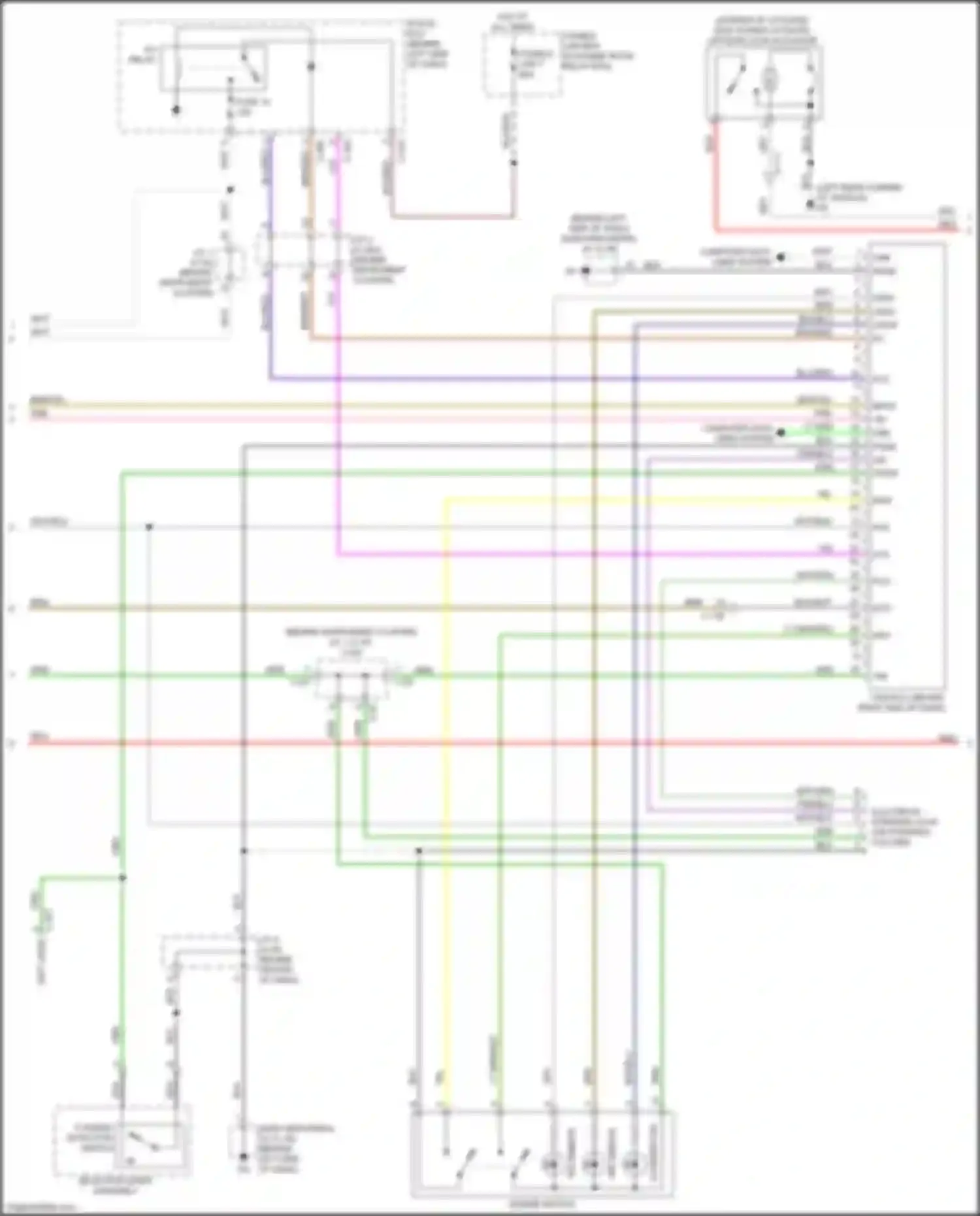 Wiring diagram pnk for Mitsubishi Outlander III facelift 3 (2018-2024) (13 of 81)