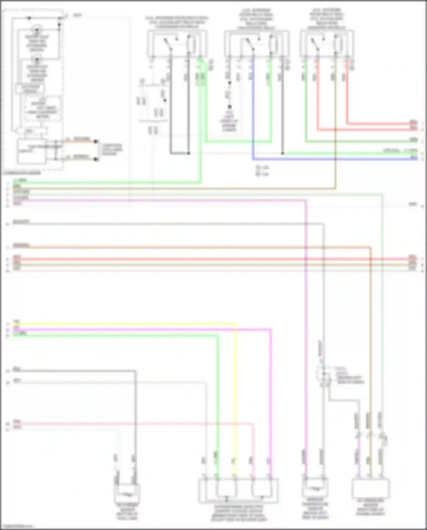 Wiring diagram pnk for Mitsubishi Outlander III facelift 3 (2018-2024) (22 of 81)