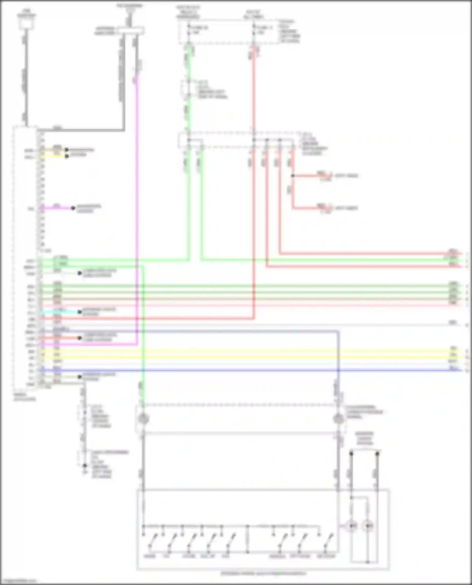 Wiring diagram pnk for Mitsubishi Outlander III facelift 3 (2018-2024) (41 of 81)