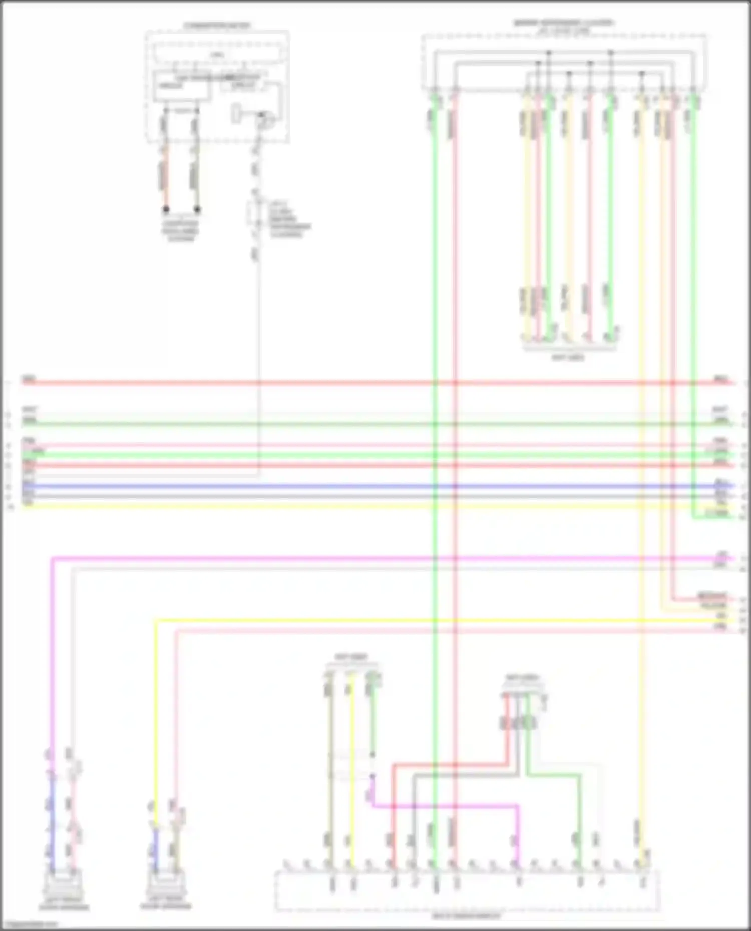 Wiring diagram tir+ for Mitsubishi Outlander III facelift 3 (2018-2024) (1 of 4)