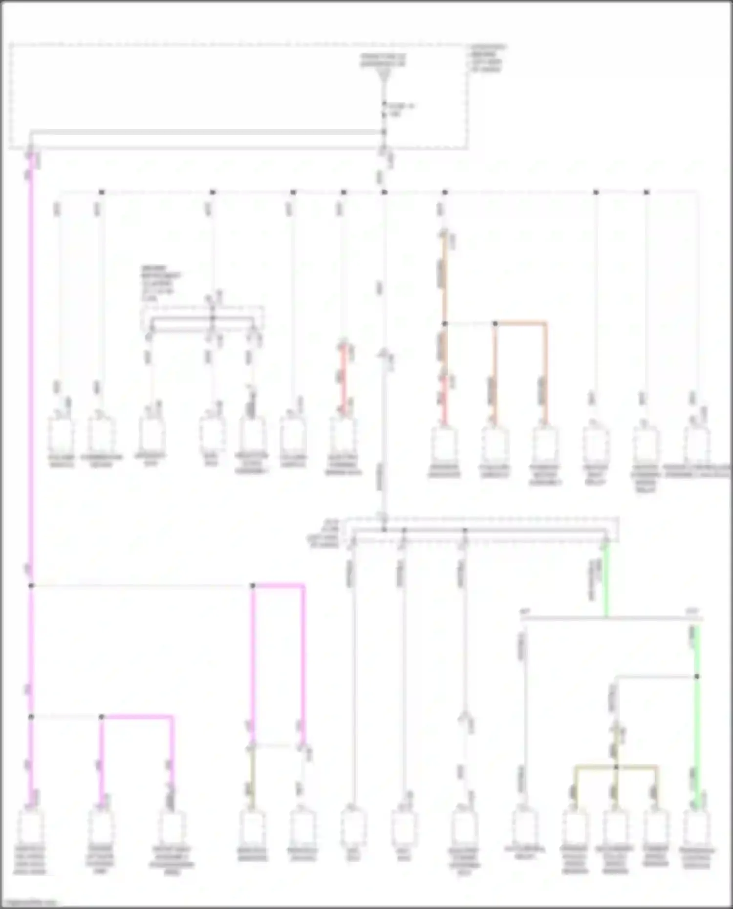 Wiring diagram transaxle control module for Mitsubishi Outlander III facelift 3 (2018-2024) (7 of 9)