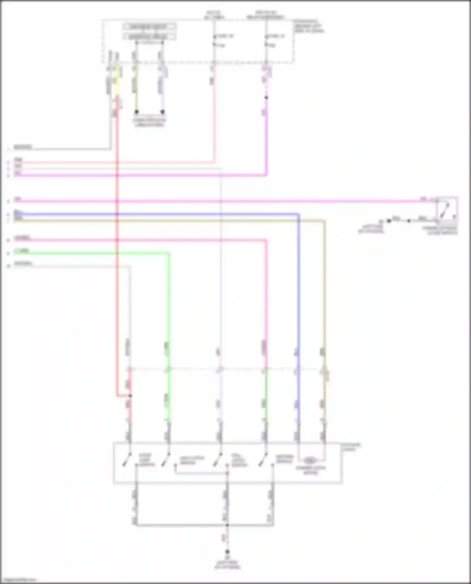 Wiring diagram vio for Mitsubishi Outlander III facelift 3 (2018-2024) (20 of 77)