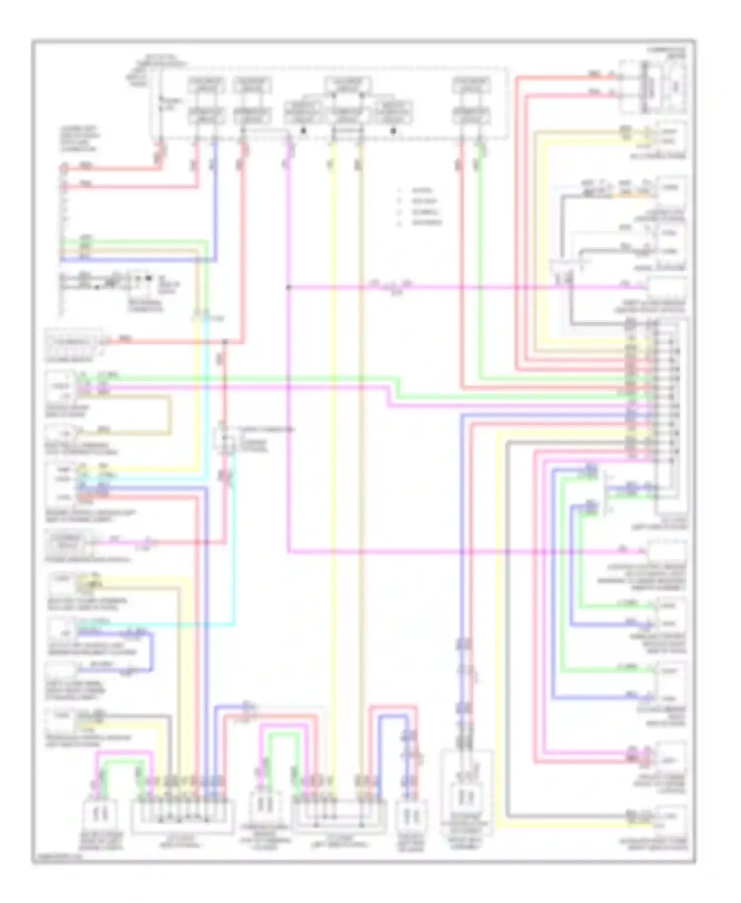 Outlander Mitsubishi III (2012-2015): Computer data lines circuit