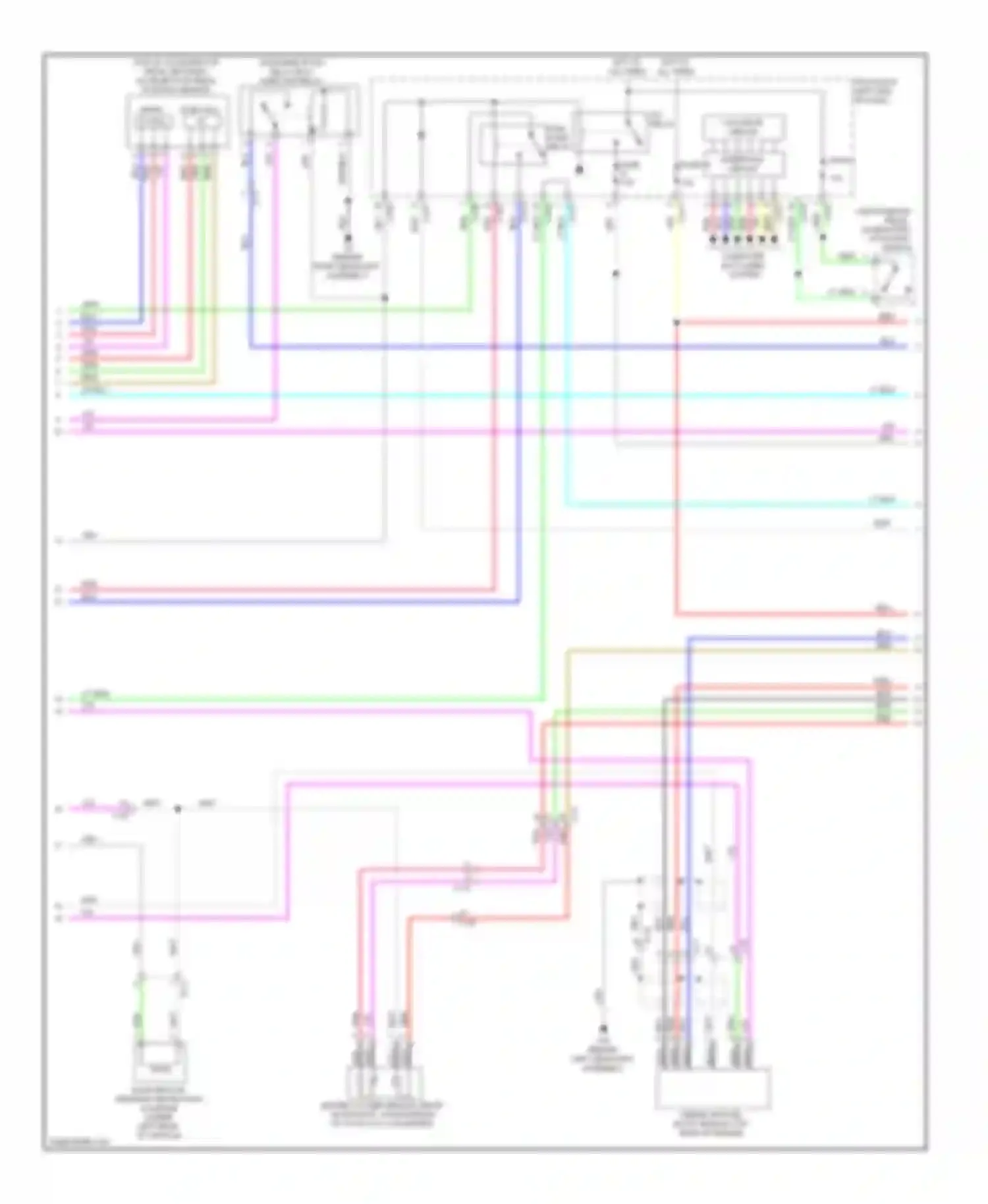 Outlander Mitsubishi III (2012-2015): Wiring diagram engine performance 2.0l (2 of 4)