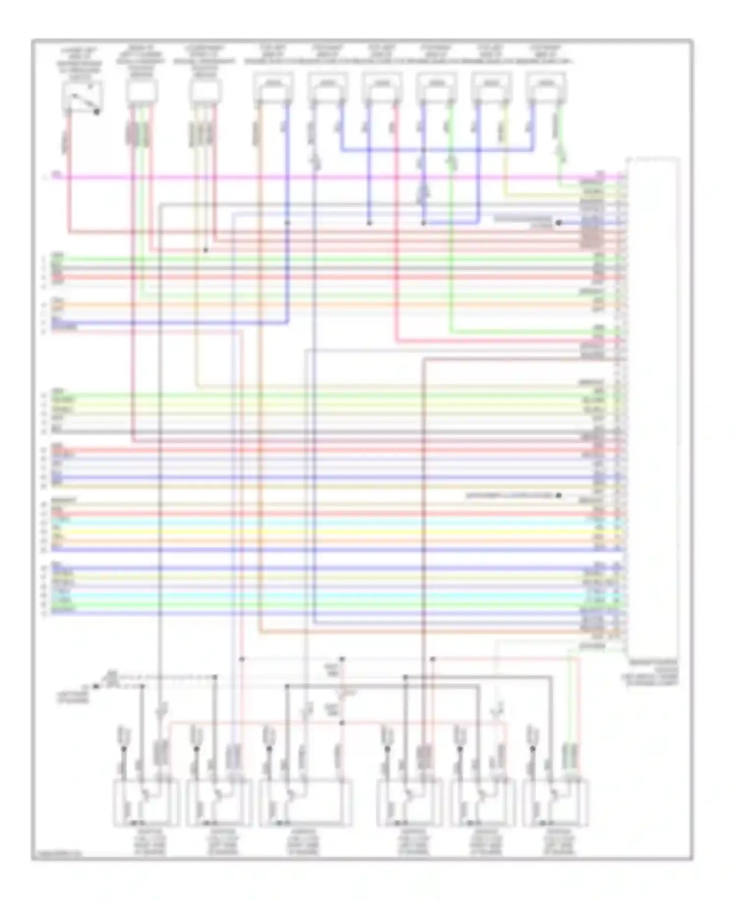 Outlander Mitsubishi III (2012-2015): Wiring diagram engine performance 3.0l (4 of 4)