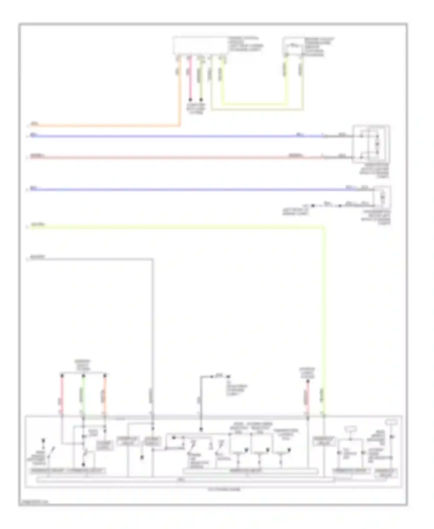 Wiring diagram blu for Mitsubishi Outlander III (2012-2015) (6 of 95)