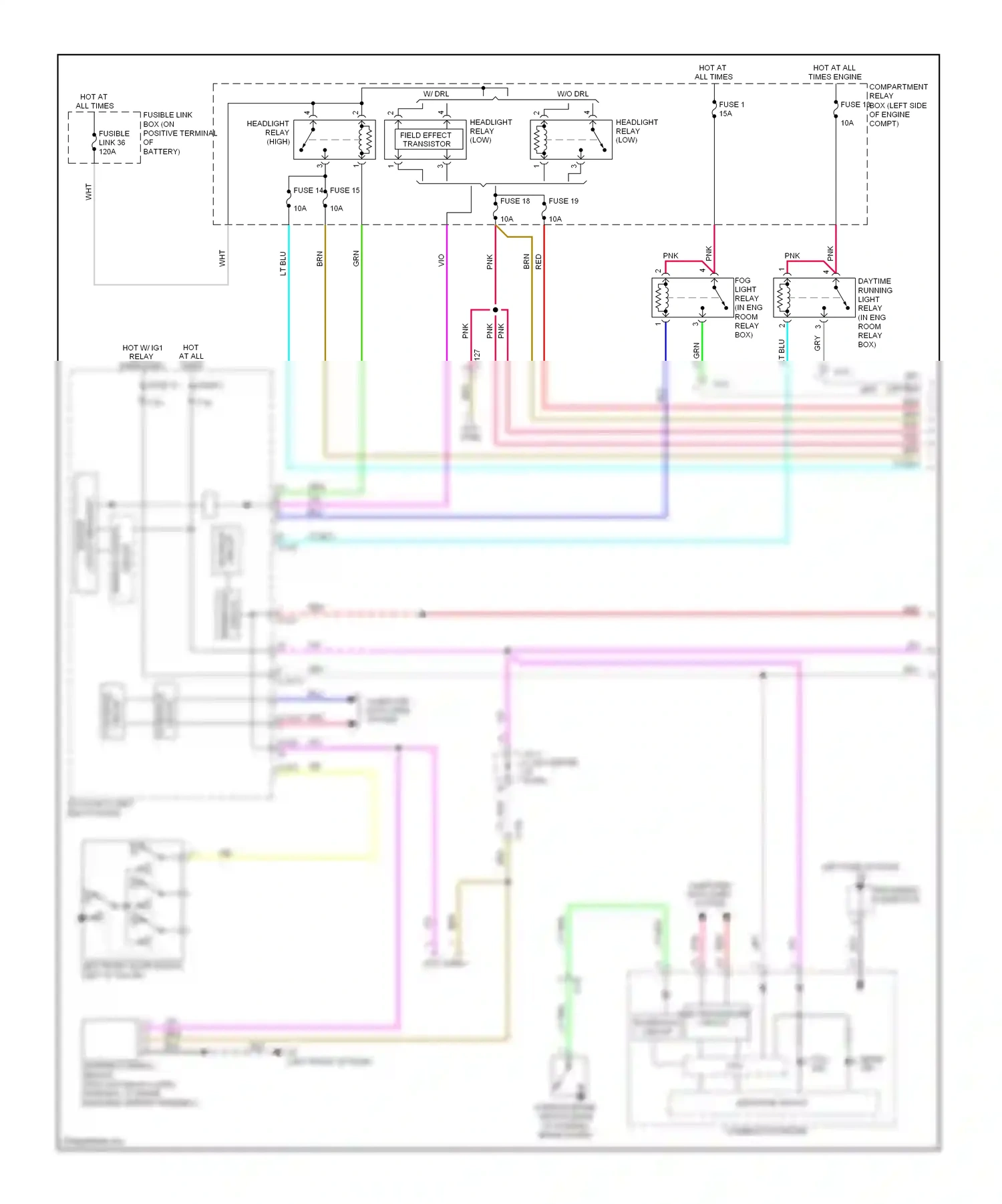 Mitsubishi Outlander III (2012-2015) brn wiring diagram  (13 of 84)