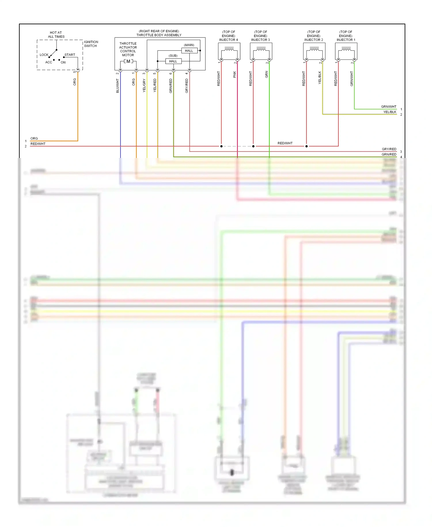 Mitsubishi Outlander III (2012-2015) brn wiring diagram  (15 of 84)