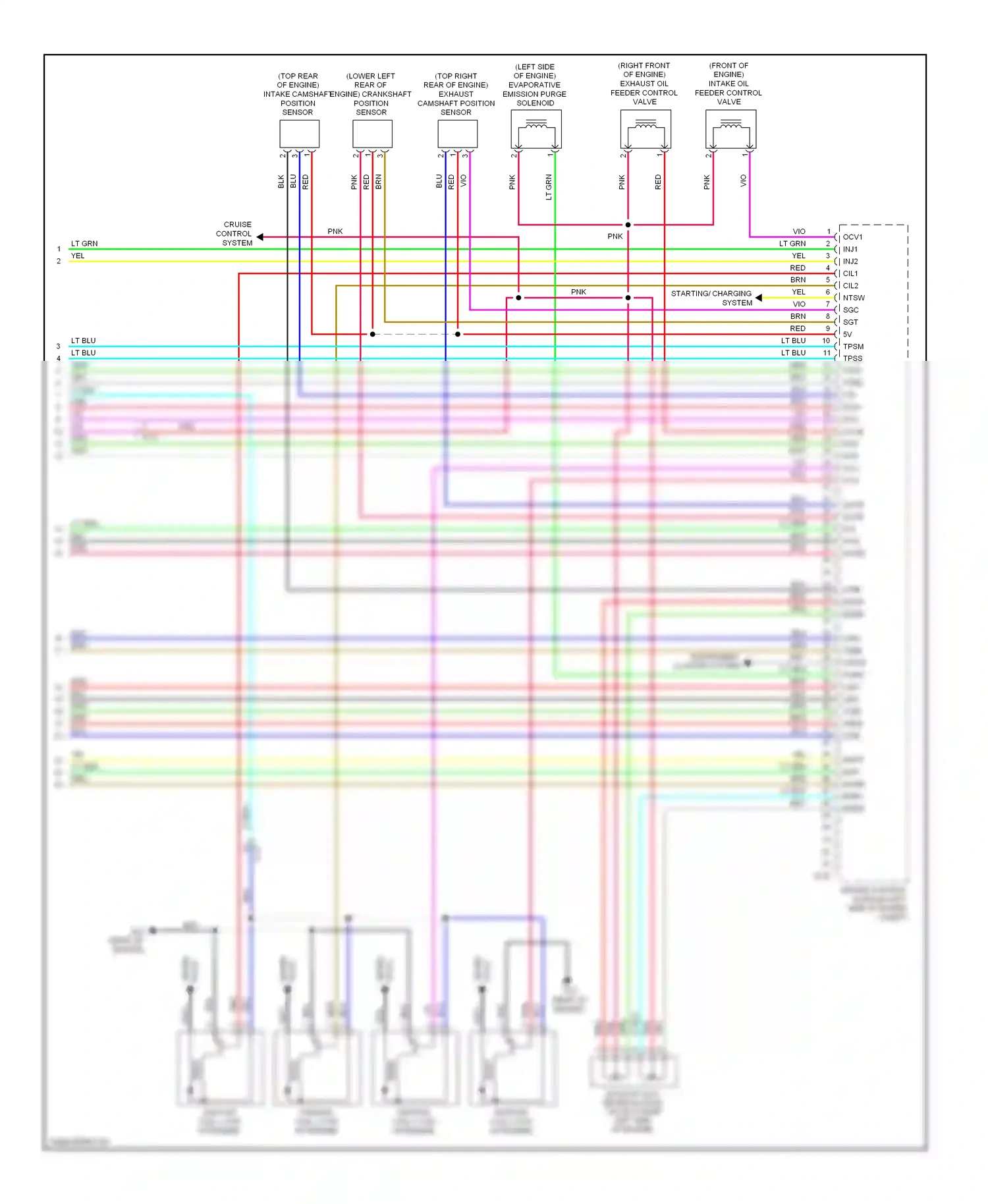 Mitsubishi Outlander III (2012-2015) brn wiring diagram  (70 of 84)