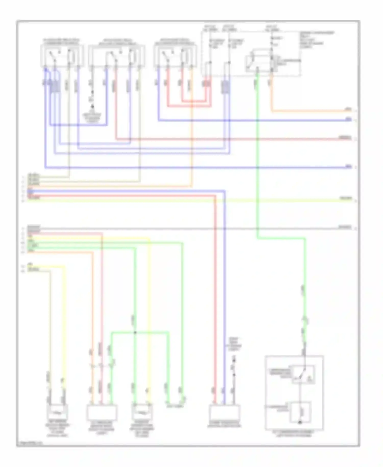 Wiring diagram c-33 for Mitsubishi Outlander III (2012-2015) (2 of 3)