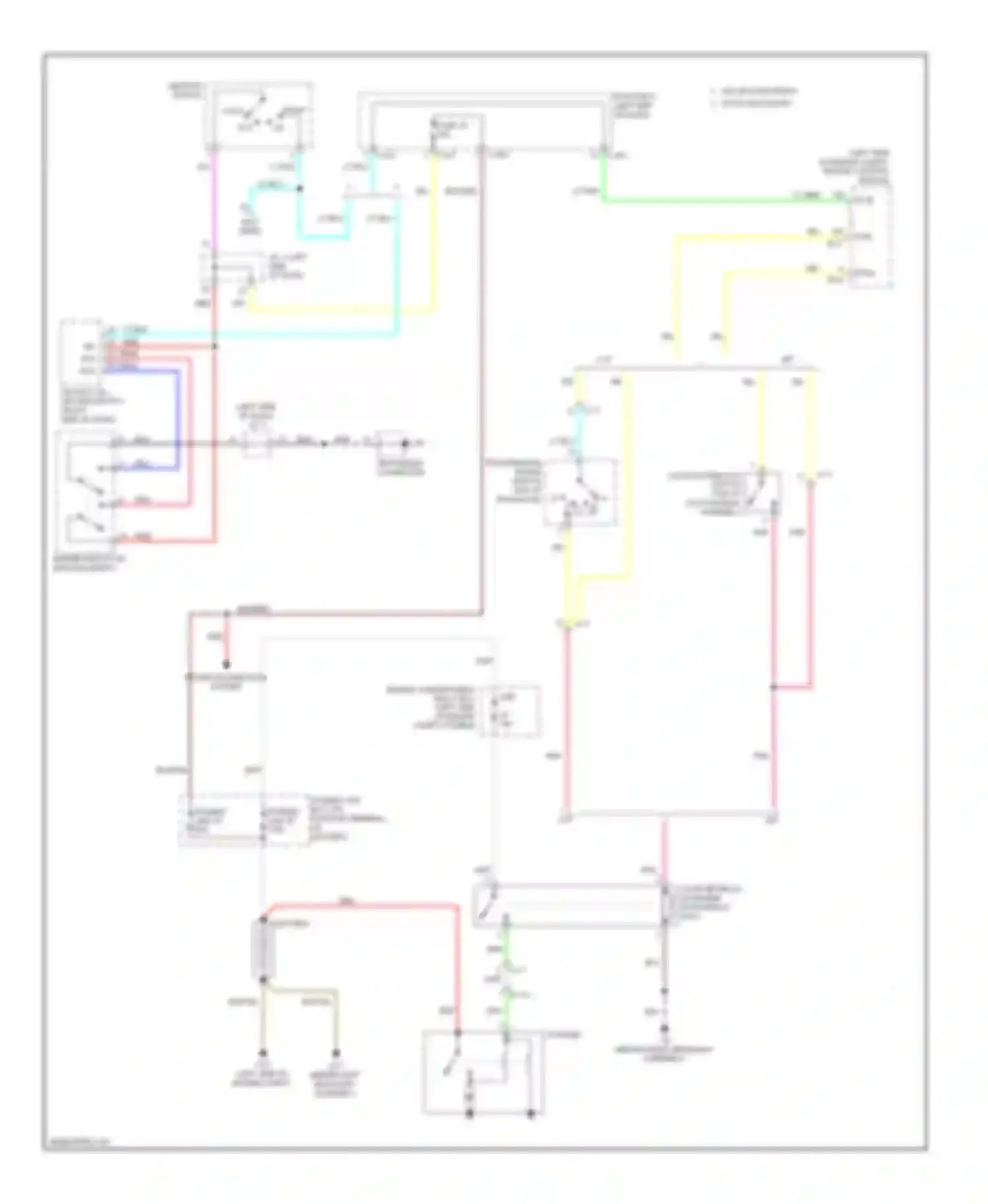 Wiring diagram c-408 for Mitsubishi Outlander III (2012-2015) (4 of 4)