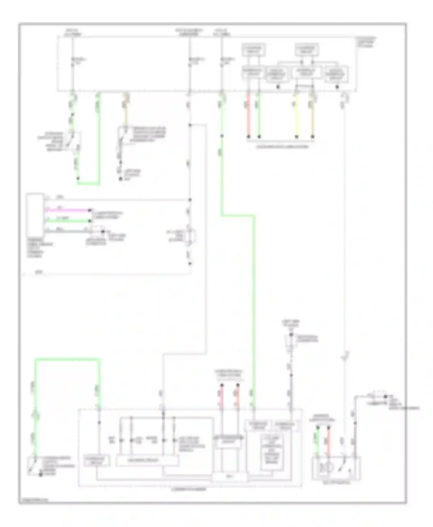 Wiring diagram can transceiver circuit for Mitsubishi Outlander III (2012-2015) (12 of 22)