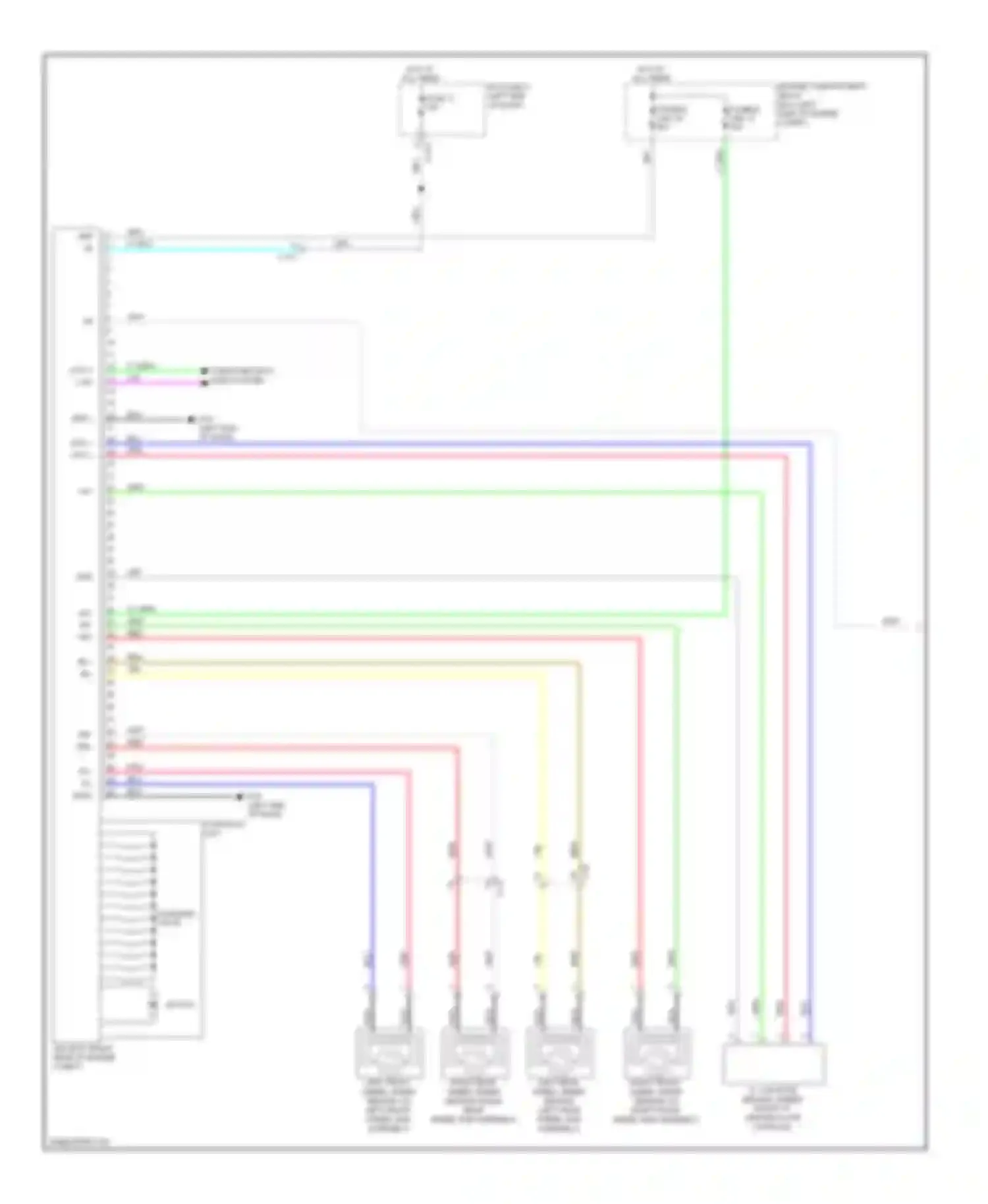 Wiring diagram lt blu for Mitsubishi Outlander III (2012-2015) (43 of 65)
