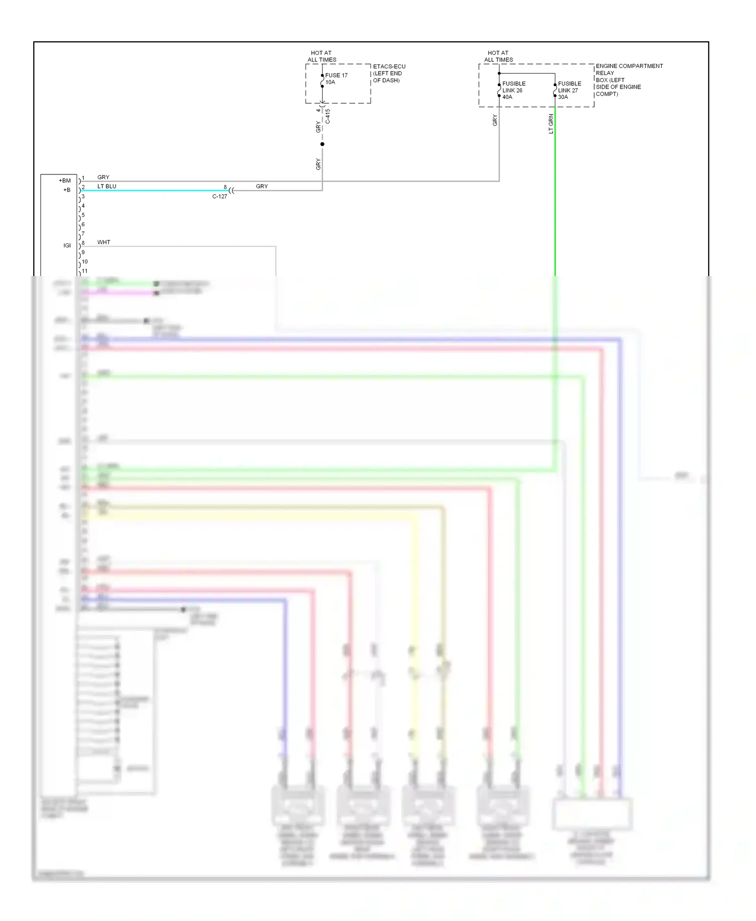 Mitsubishi Outlander III (2012-2015) vio wiring diagram  (62 of 87)