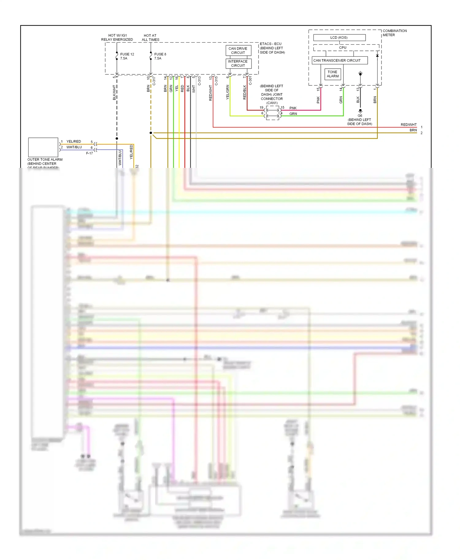 Mitsubishi Outlander III (2012-2015) vio wiring diagram  (37 of 87)