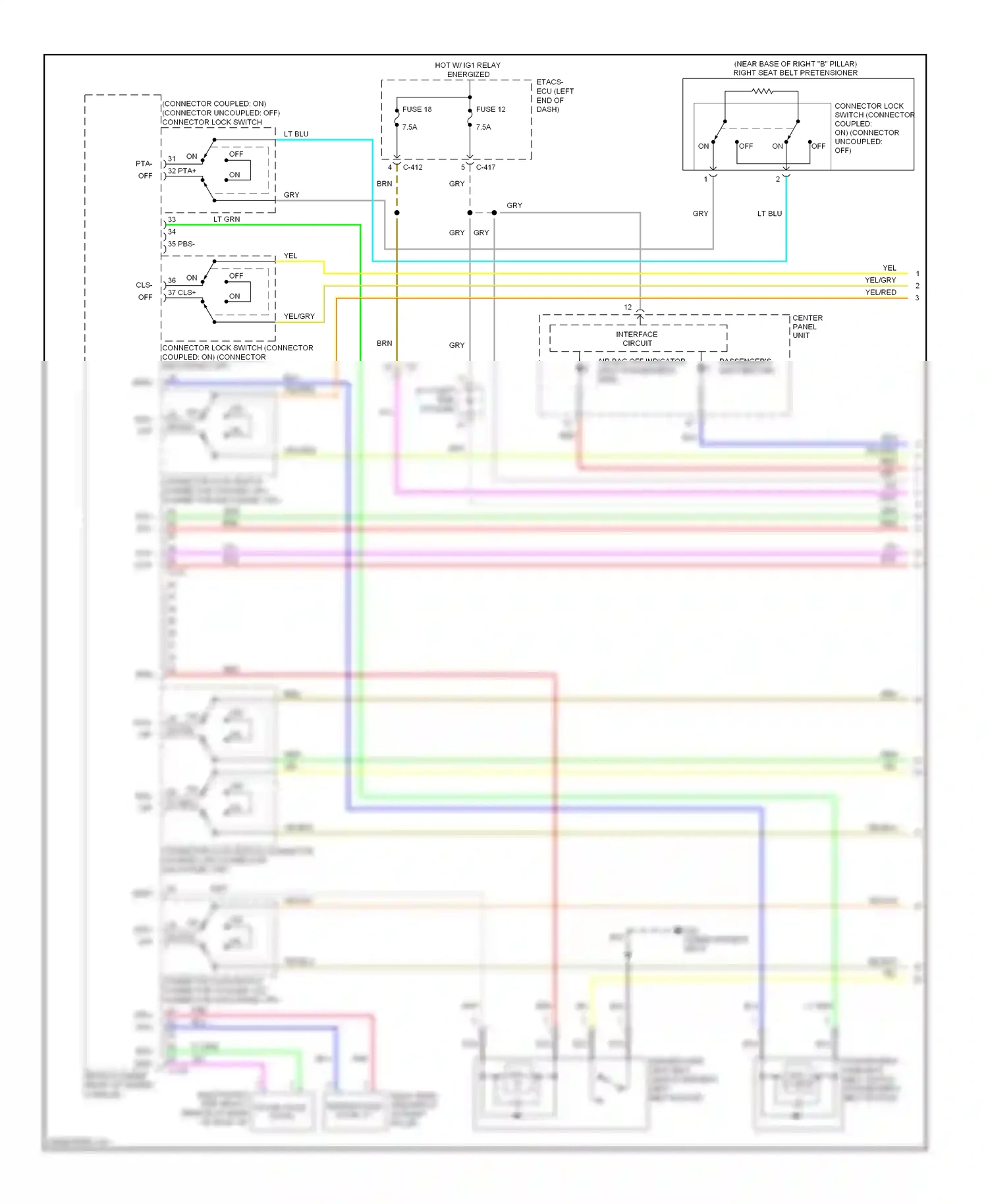 Mitsubishi Outlander III (2012-2015) vio wiring diagram  (57 of 87)