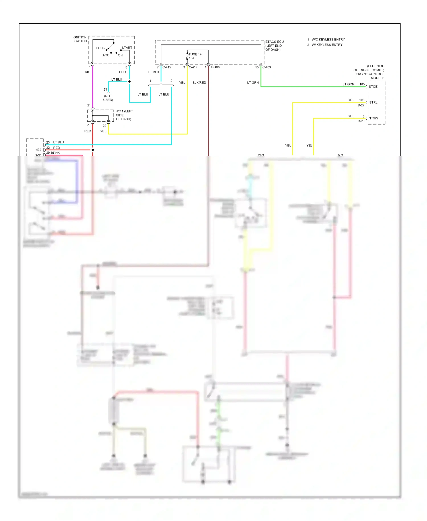 Mitsubishi Outlander III (2012-2015) vio wiring diagram  (56 of 87)