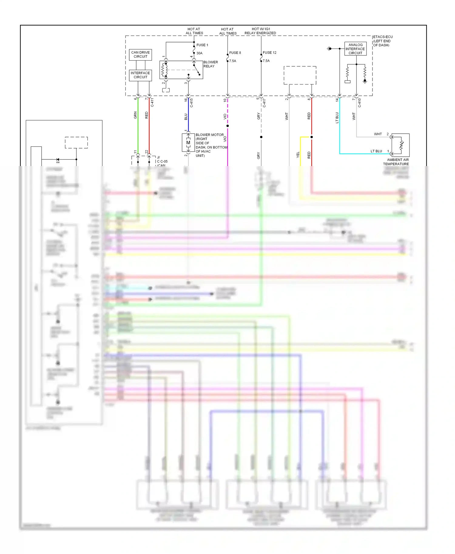 Mitsubishi Outlander III (2012-2015) vio wiring diagram  (64 of 87)