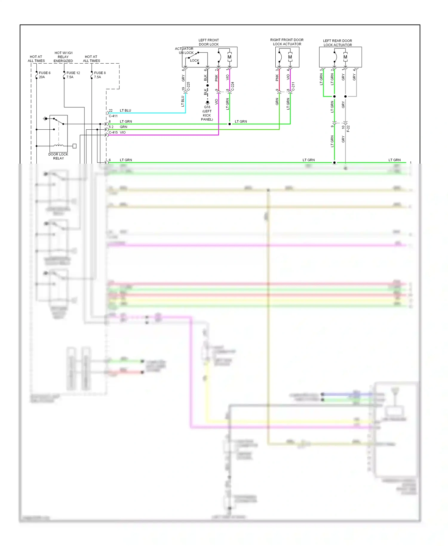 Mitsubishi Outlander III (2012-2015) vio wiring diagram  (83 of 87)