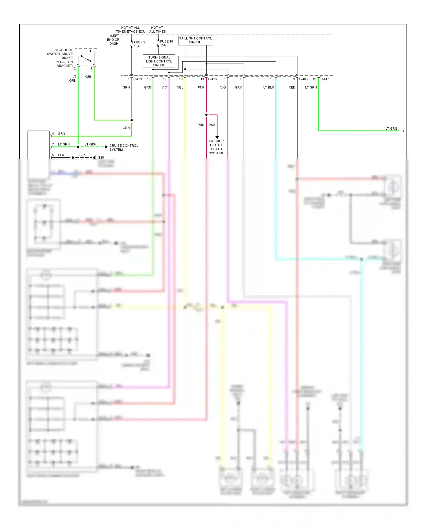 Mitsubishi Outlander III (2012-2015) vio wiring diagram  (11 of 87)