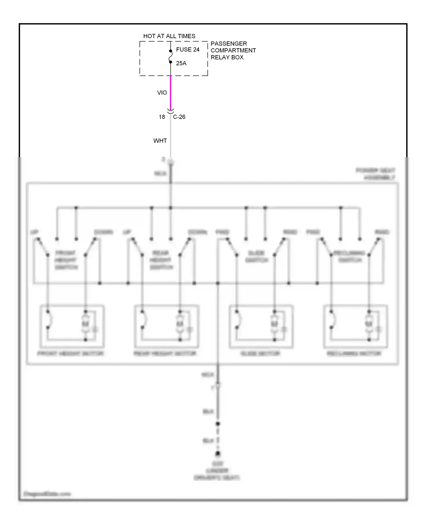 Mitsubishi Outlander III (2012-2015) vio wiring diagram  (41 of 87)