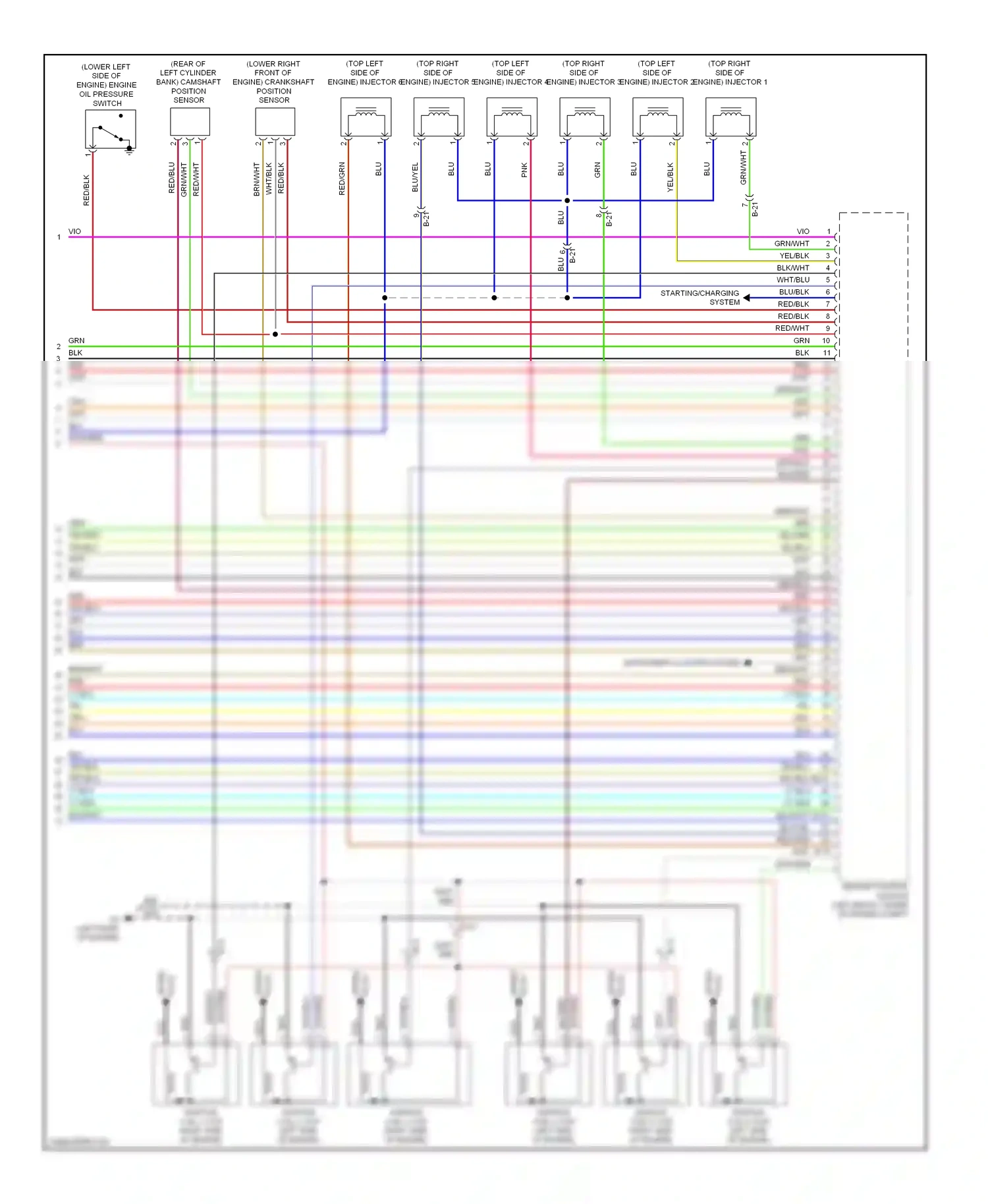 Mitsubishi Outlander III (2012-2015) vio wiring diagram  (20 of 87)