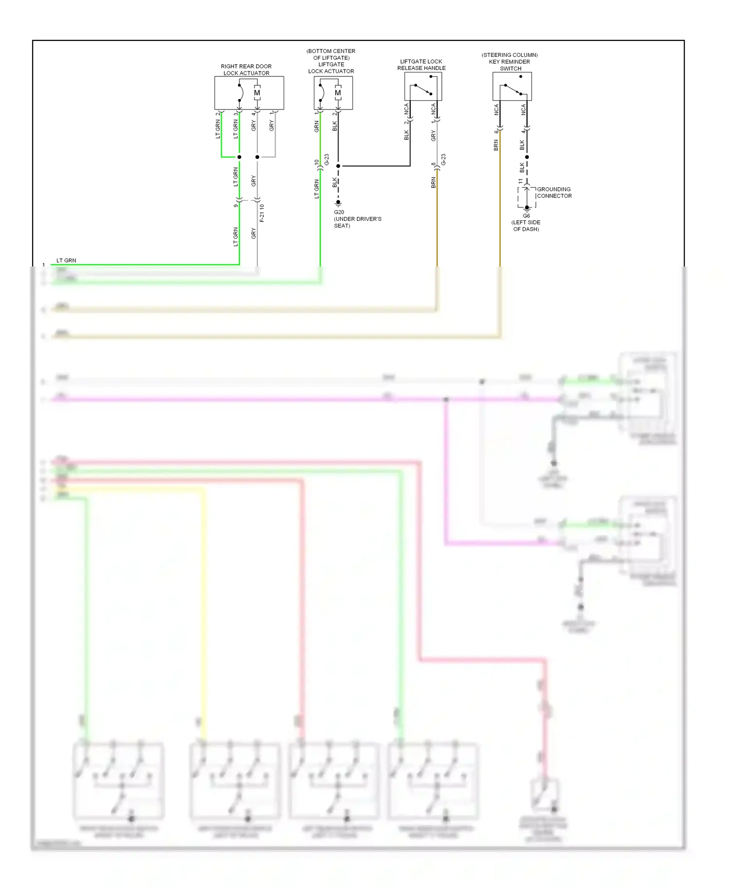 Mitsubishi Outlander III (2012-2015) vio wiring diagram  (84 of 87)