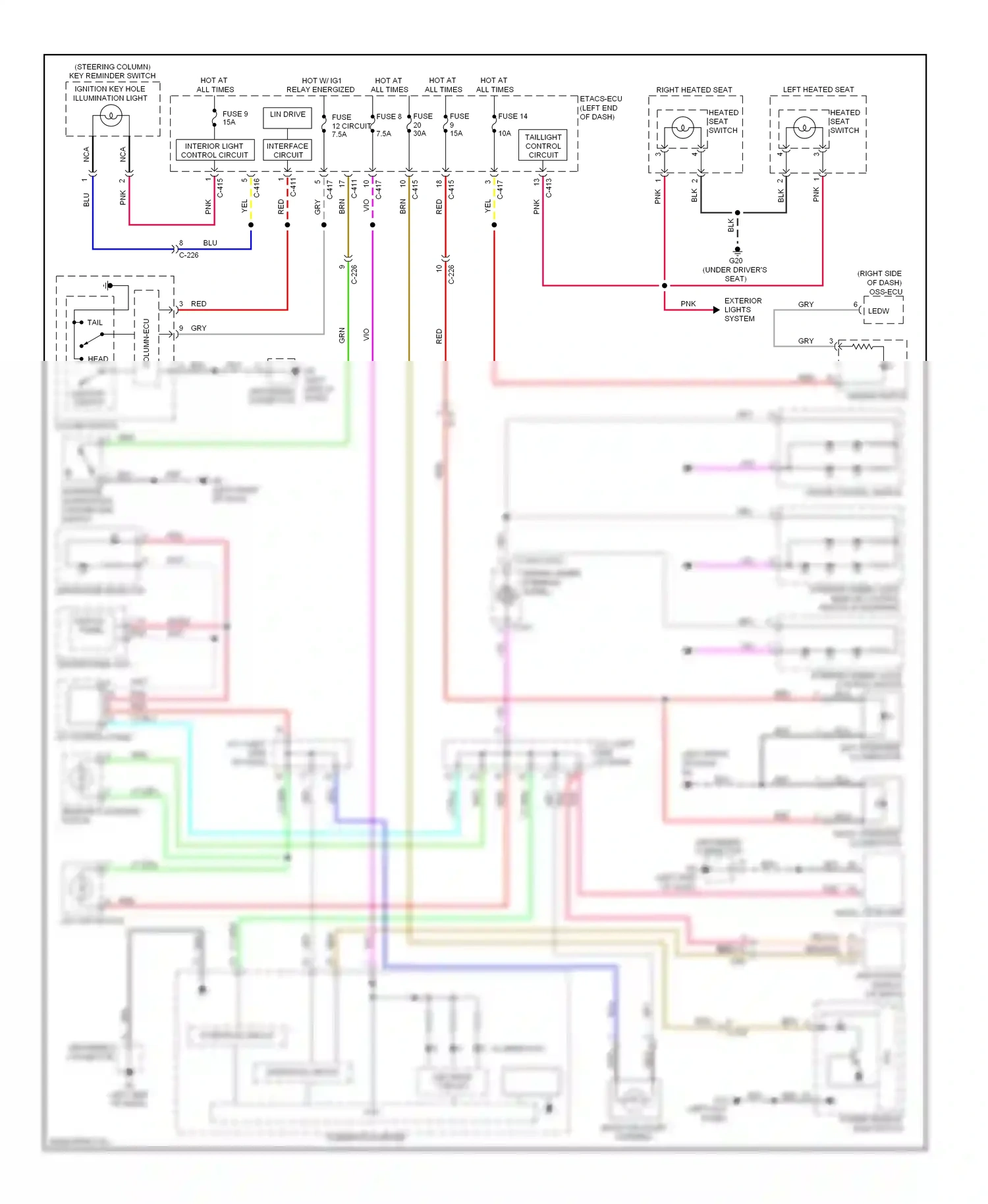 Mitsubishi Outlander III (2012-2015) vio wiring diagram  (28 of 87)